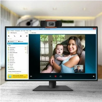 HD 1080P Webcam PC Mini USB 2.0, Web Kamera S Mikrofónom USB Počítača Kamera Pre Live Streaming Kamera 1080P/480P