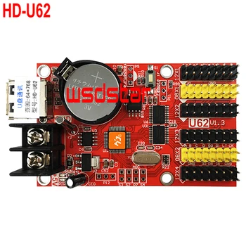 HD-U62 2*HUB08 4*HUB12 768*64 USB LED ovládanie karty Jednej & Dual Farebné LED ovládanie kartu HD U62