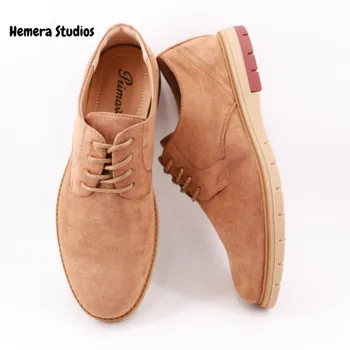 Hemera Studios obuv muži 2020 mokasíny veľmi pohodlné ploché námorných šaty topánky so šnúrkami multi-farebné tenisky