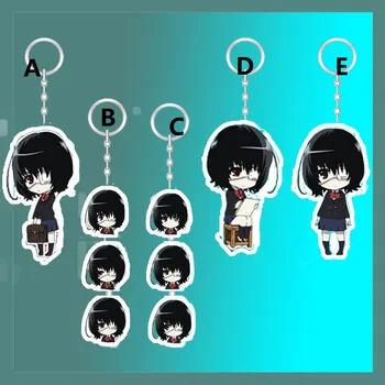 Horor Iného Mei Misaki Anime Akryl Keychain Popruh Obrázok Keyring 6typ
