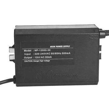 Hot XD-1Pc Neónové Svetlo Prihlásiť Elektronický Transformátor Napájanie P-12000-30 12KV 30MA
