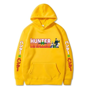 Hunter x Hunter Hoodies Mužov Mikina Tepláková súprava Streetwear Anime Harajuku Ležérne oblečenie Hunter x Hunter s Kapucňou Topy S-3XL