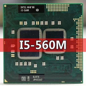 Intel Core i5-560M Prenosný Počítač Procesor i5 560M Notebook CPU PGA988 Prenosného Počítača cpu