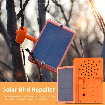 Inteligentný Hlasového Ovládania Svetla Ultrazvukové Solárne Zvierat Odpudzujúce Záhrada Vták Pest Repeller Jazdy Prístroj Vonku