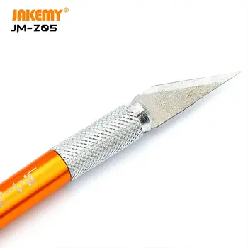 JAKEMY JM-Z05/Z06 Bezpečné Hliníkovej Zliatiny Bezdrôtové Pero Tvar Frézy Vreckový Nôž pre KUTILOV, Rezbárstvo