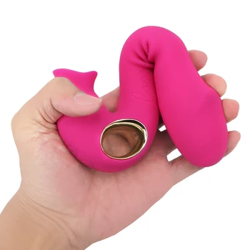 Jazyk Lízanie Vibrátor, Dildo, Orálny Sex G-spot Masér 10 Rýchlosť Pošvy Stimulátor Klitorisu Žena Masturbator Sexuálne Hračky pre Ženy