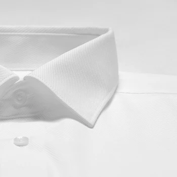 Jeseň Zima Pruhované Tričká Pre Mužov Dlhý Rukáv Tričko pánske Čisté Bavlnené Tričko Office Formálne oblečenie pánske Tričko Slim 2020