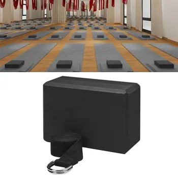 Joga Blok a Jóga Popruh Kombinovaný Set Joga Pilates Pás Formovanie Zdravotnej Prípravy