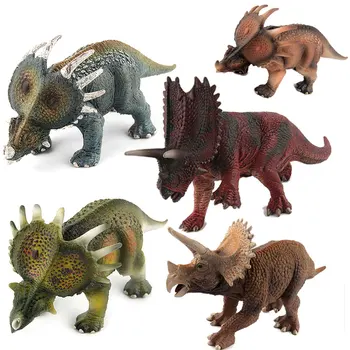 Jurský Park Dinosaur Hračky Model pre Dieťa Pentaceratops Dragon Hračka Sada pre Chlapcov Zviera Jeden Kus Akcie Hrať Obrázok Domov Deco
