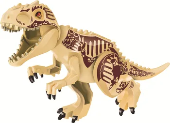 Jurský Sveta Dinosaurov Údaje Tehly Tyrannosaurus Indominus Rex I-Rex Montáž Stavebné Bloky Dieťa Hračku Dinosuar