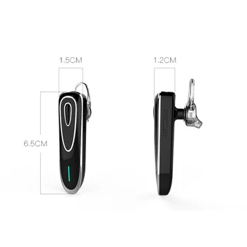 K1 Ovládanie Hlasom Earhook Bezdrôtové Bluetooth Stereo Slúchadlá Handsfree Slúchadlá Slúchadlá s LED Displejom Plnenie Box