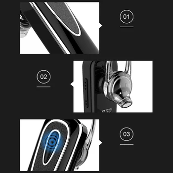 K1 Ovládanie Hlasom Earhook Bezdrôtové Bluetooth Stereo Slúchadlá Handsfree Slúchadlá Slúchadlá s LED Displejom Plnenie Box