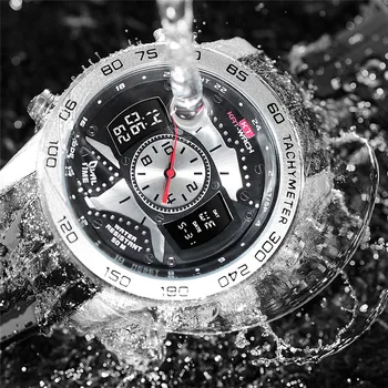 KAT-WACH módne pánske vojenské hodinky 50 metrov vodotesný LED hodinky quartz hodinky športové hodinky pánske Relogios Masculino hodinky