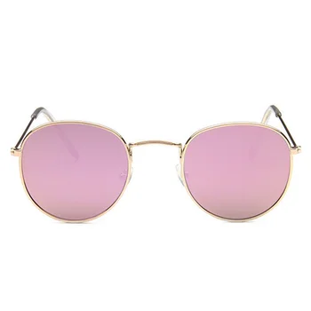 Kilig Okrúhle Zrkadlo Slnečné Okuliare Muži Ženy Odtiene Slnečné Okuliare Retro Pink Lady Okuliare Dizajn Značky