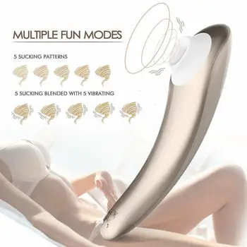 Klitorálny Stimulátor Sex Shop Hračky pre Dospelých, G Mieste Upozorňuje 10 Režimy Sania Nepremokavé Nabíjateľná Hračky pre Ženy, Pár
