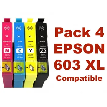 Kompatibilné atramentové kazety 4 x EPSON 603XL