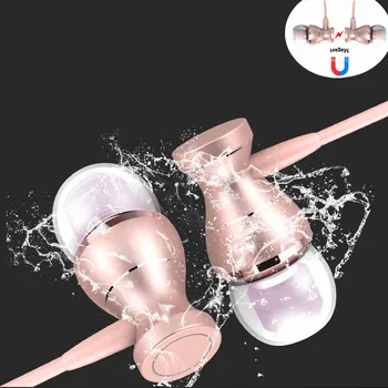 Kovové Slúchadlá Magnetické Šport Beh Slúchadlá pre Xiao Redmi Poznámka 5 Pro fone de ouvido