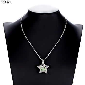 Kryštály Star Náhrdelníky Pearl Klietky Medailón Prívesok Náhrdelník Dievčatá Princezná Cosplay Kostým Ženy Pearl Korálky Šperky Veľkoobchod