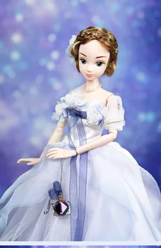 Kurhn 15. výročie bábiku,strana rozrástla šaty bábiky#9116