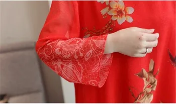 Kvetinový Tlač Materskej Šaty, Oblečenie Pre Tehotné 2020 Voľné Bežné Dlhý Rukáv O-Krku Elegantné Šaty Vestidos Tehotenstva Clothings