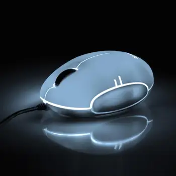 Káblové optická myš Obranca Rainbow MS-770L Chrome, USB, 2 tlačidlá, 1000dpi podsvietenie 5 farieb