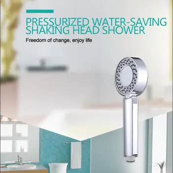 Kúpeľňa so sprchovým Kútom Hlavu obojstranné, Dual Vody Hlavu Postrekovač, ABS Pokovovanie Vysoká Tlaková Masáž Booster Postrekovače Ručné Sprchy