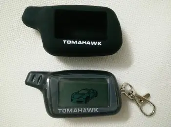 LCD Diaľkový Tomahawk X5 Dve spôsobom, auto alarm systém ruskej verzie