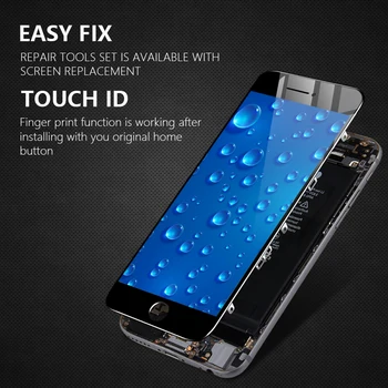 LCD Displej pre iPhone X XS XR Xs max TFT OLED Kvalitu 3D Dotyk Digitalizátorom. Montáž Montáž Náhradné Displej Žiadne Mŕtve Pixely