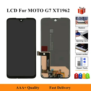 LCD Displej Pre Motorola G7 XT1962 LCD Displej Dotykový Displej Snímač Panel Digiziter Montáž Na Moto G7 XT1962-1/-4/-5 LCD