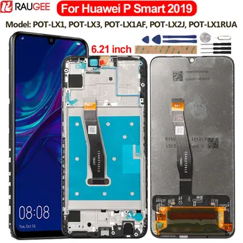 LCD Pre Huawei P Smart 2019 LCD Displej s Rámom Dotykový Displej Pre Huawei P Smart 2019 Displej POT-LX1 L21 LX3 LCD Náhradné