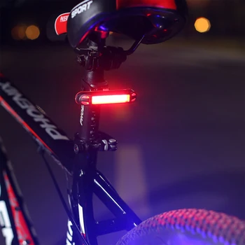 LED Bicykel zadné Svetlá USB Nabíjateľné Bicykli jazda na Bicykli Zadné Bezpečnostné Svietidlo pre Efektívnu Prácu-out Príslušenstvo
