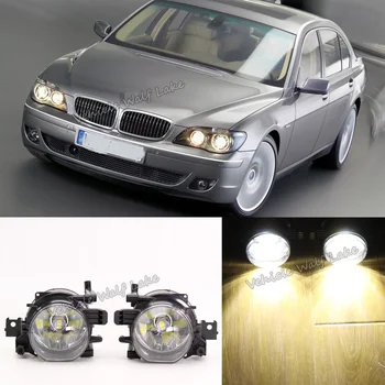 LED Hmlové svetlomety BMW 7 Series E65 E66 730 740 745 d 745 735 760 2005 2006 2007 2008 Predné LED Hmlové Svetlá Hmlové svetlo s Žiarovky
