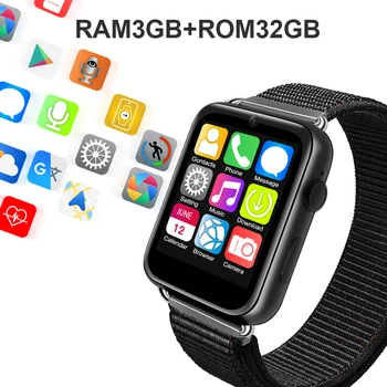 LEMFO LEM10 4G Smart Hodinky Mužov Telefón Android 7.1 3GB+32GB Podpora GPS / WiFi / SIM karty / Heart Rate Monitor Fotoaparátu Smartwatch