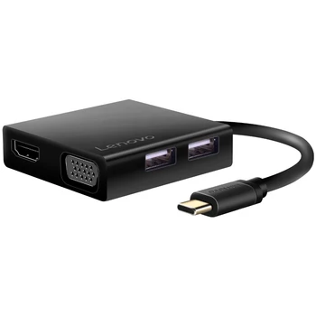 Lenovo USB C HUB Typ C pre Multi USB 3.0 HDMI Adaptér, Dock Pre Huawei Asus Dell Notebook Príslušenstvo USB-C Splitter Port