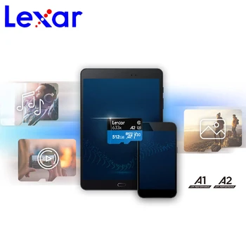 Lexar Pamäťovú kartu SD 633x95M UHS-I Flash micro sd 512 gb diskom 1 TB microsd Pre Drone Gopro Šport Fotoaparát SDXC skladová karta 32gb 64gb 128 GB