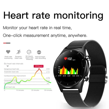 LIGE 2020 Nové Úplné Dotykový Displej Smart Hodinky Mužov smartwatch Mens Vodotesný IP68 Športové Hodinky Heart Rate Monitor Krvného Tlaku
