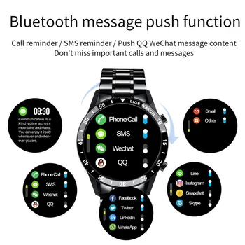 LIGE 2021 Nové Inteligentné Hodinky Bluetooth Hovor Smartwatch Muži Ženy Nepremokavé Šport Fitness Náramok Muž Pre IOS Android Xiao Huwei