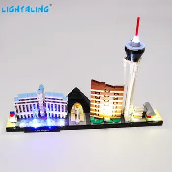 Lightaling Led Svetla Kit Pre 21047 Architektúry Las Vegas