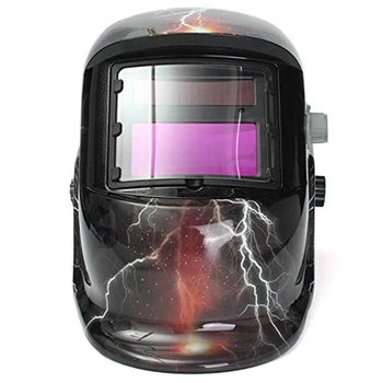 Lightning lebky Solárny pohon automatické zváracie masky