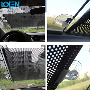 LOEN 1 Kus Prenosné Auto Okno Zdvíhateľnej Slnečník slnečník 5 Veľkostí pre čelné Sklo Auto Univerzálny Záves pre Toyota Lexus