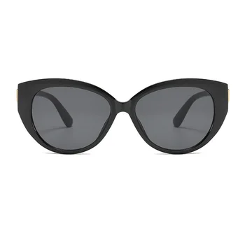 LongKeeper Módne Nadrozmerné Cat Eye slnečné Okuliare Ženy Značky Designer Láska Srdce Dekorácie Žena UV400 Oculos Feminino