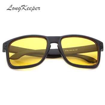 LongKeeper Nočné Videnie slnečné okuliare ovládače noc-zraku ochranné okuliare proti oslneniu s svetelný jazdy okuliare gafas UV400