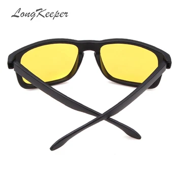 LongKeeper Nočné Videnie slnečné okuliare ovládače noc-zraku ochranné okuliare proti oslneniu s svetelný jazdy okuliare gafas UV400