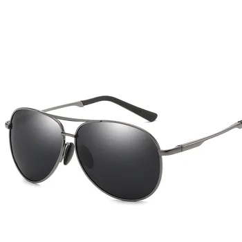 LONSY Luxusné Predpis Krátkozrakosť, slnečné Okuliare Pre Mužov Uv400 Vysokej Kvality Pilot, Slnečné Okuliare Mužov Značky Dizajnér Kovový Rám