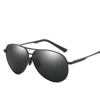 LONSY Luxusné Predpis Krátkozrakosť, slnečné Okuliare Pre Mužov Uv400 Vysokej Kvality Pilot, Slnečné Okuliare Mužov Značky Dizajnér Kovový Rám