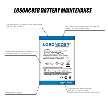LOSONCOER 4000mAh LIS1529ERPC Batérie pre Originál Sony Xperia Z1 Kompaktný Mini Z1c D5503 M51w