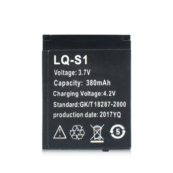 LQ-S1 3,7 V Nabíjateľná Li-ion Polymérová Batéria Pre Inteligentné Hodinky HLX-S1 VJP DJ-09 AB-S1 M9 FYM-M9 JJY-S1 DZ09 QW09 W8 A1 V8 X6