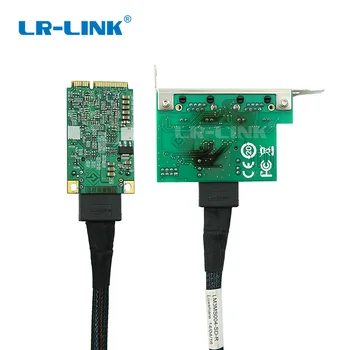 LR-LINK 2202PT Dual Port Mini PCI-Express karta Gigabit Ethernet RJ45 lan Adaptér 10/100/1000Mbps pci-e Radič Karta Intel I350