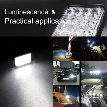 LSlight LED Pracovné Svetlo MINI 42W 48W LED Svetlo, Bar 18W 36W Pozornosti Auto Auto Jazdy Lampa Vozidlo SUV, Offroad 4X4 ATV 4WD Traktor