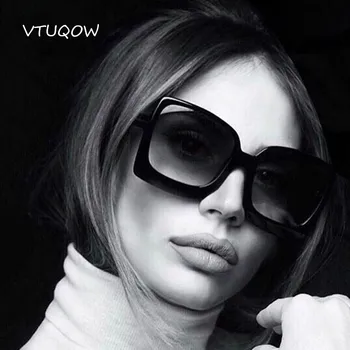 Luxusné Značky dámske slnečné Okuliare 2021 Trend Námestie slnečné Okuliare Žena Dizajnér Vintage Retro Slnečné Okuliare Odtiene Pre Ženy Classic